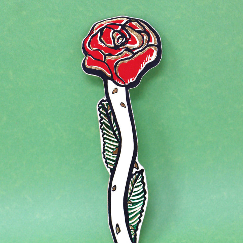 Rose Bookmark – Royal Academy Of Dance Shop