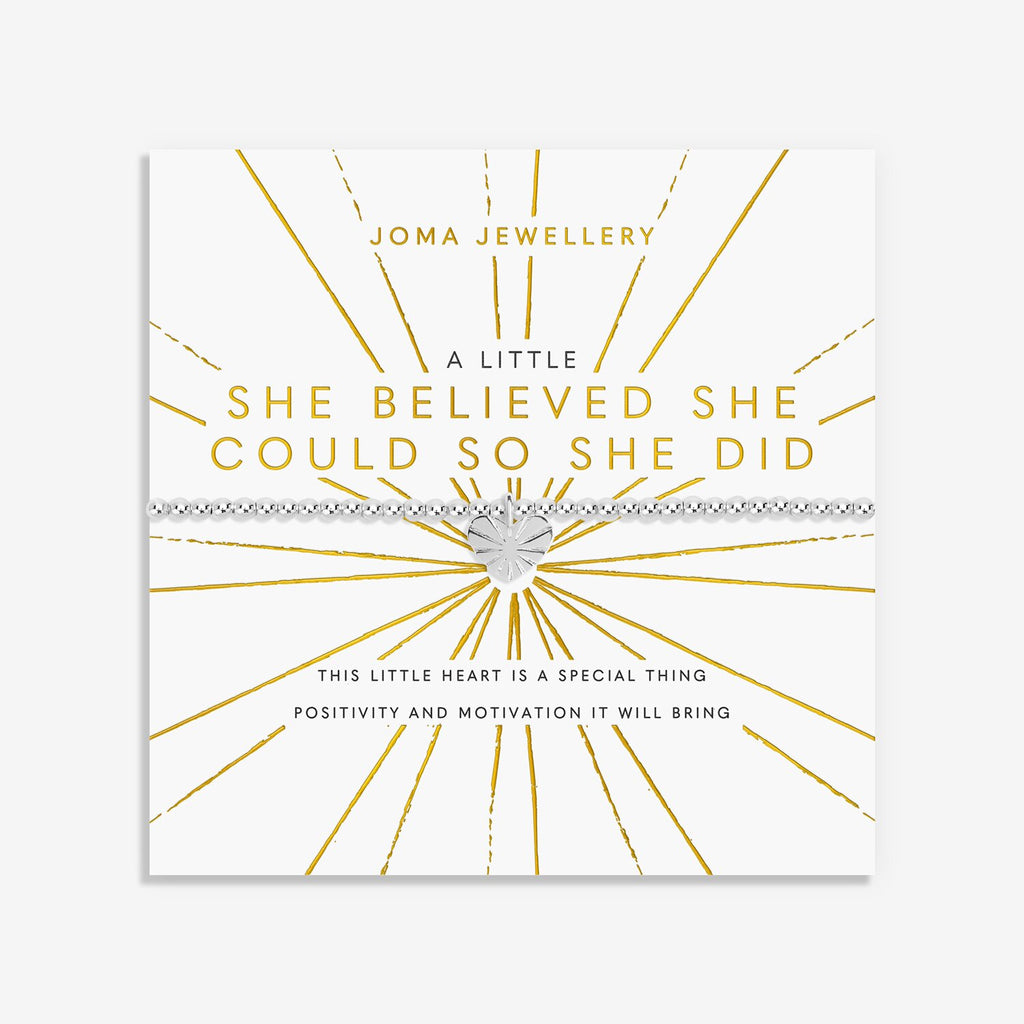 She Believed She Could Bracelet