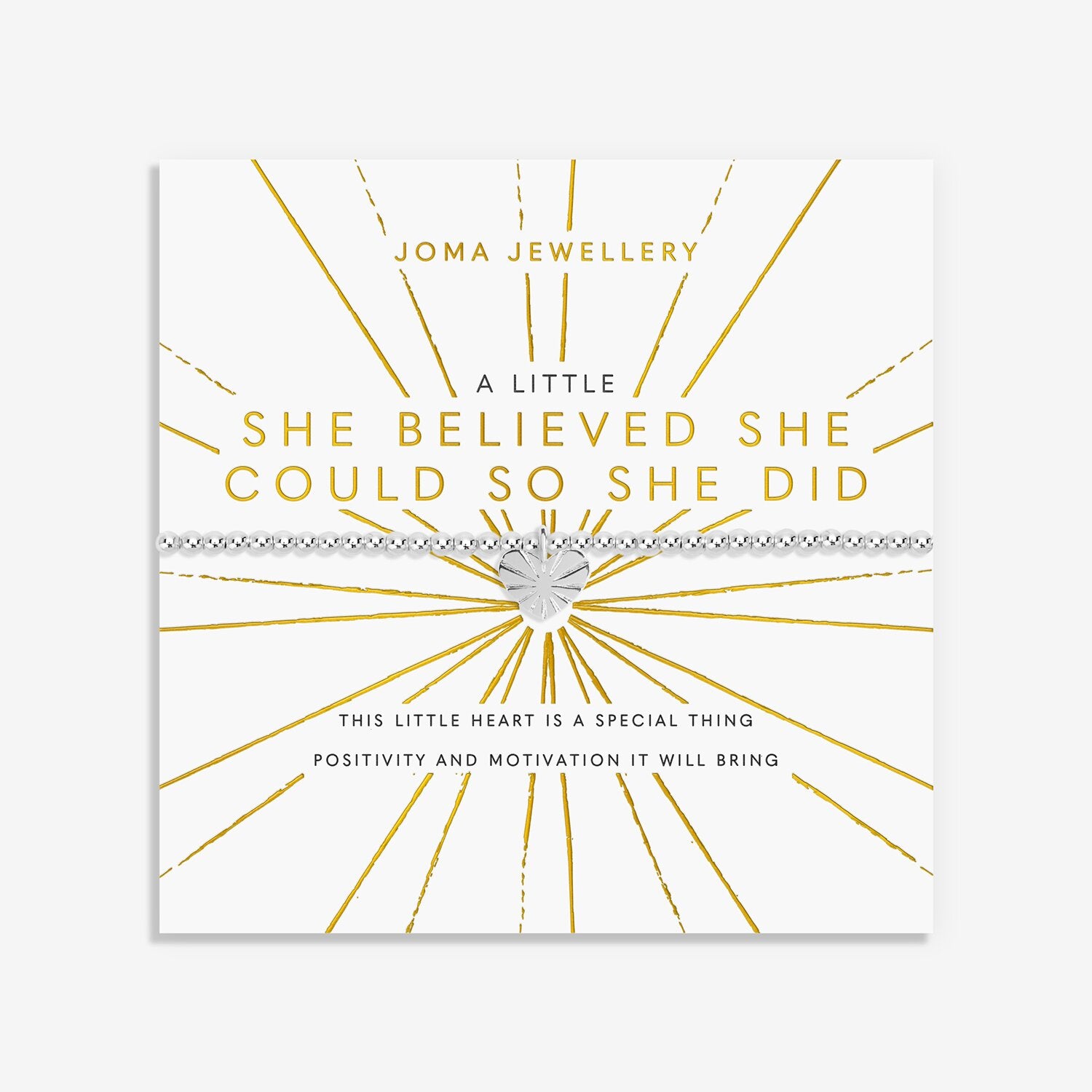 She Believed She Could Bracelet