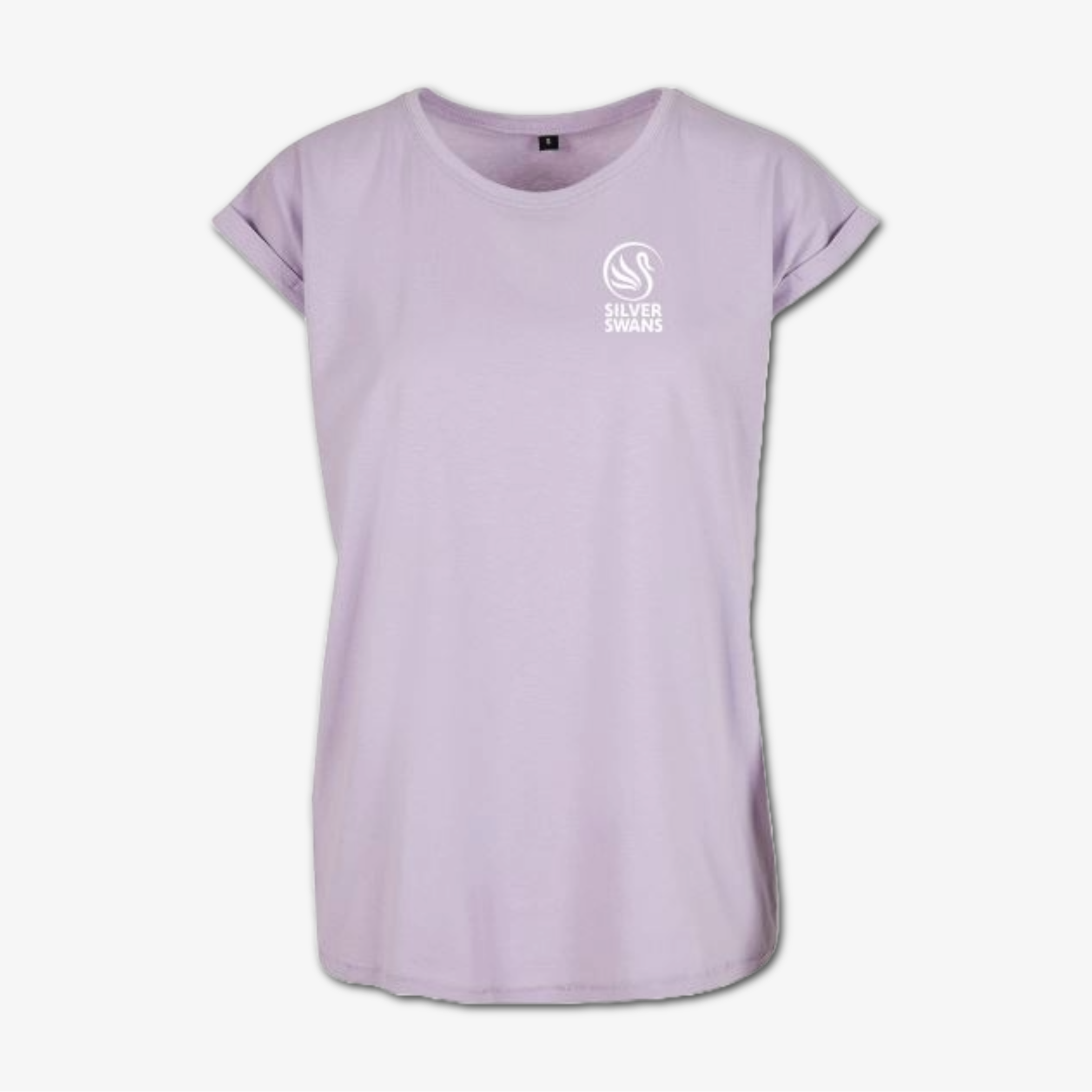 Silver Swans Organic T-shirt Lilac