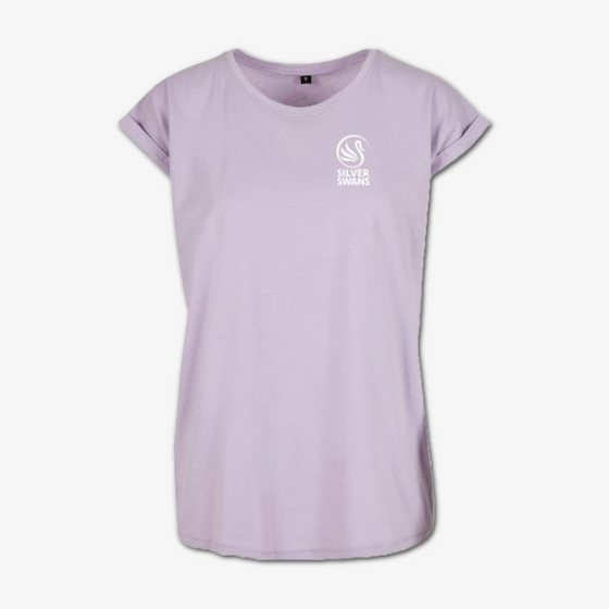 Silver Swan Organic T-shirt Lilac