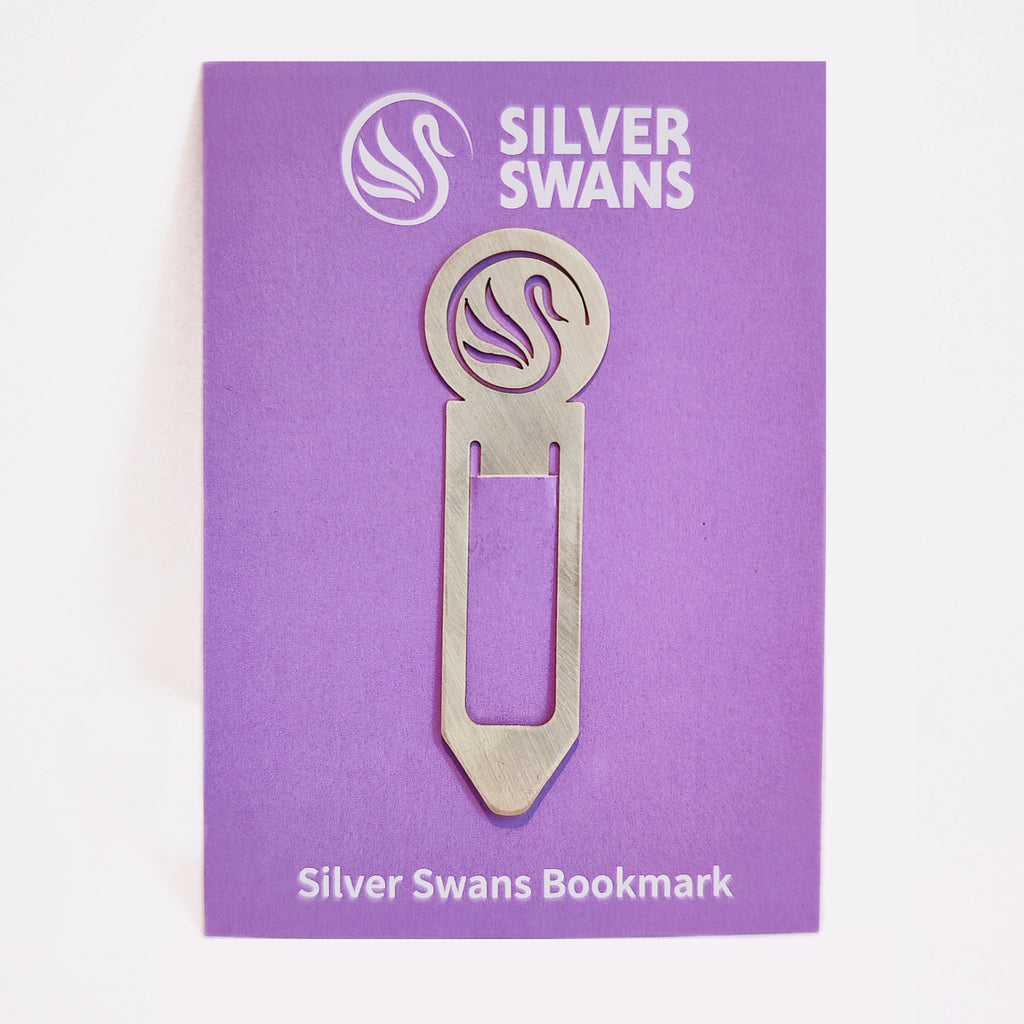 Silver Swans Bookmark