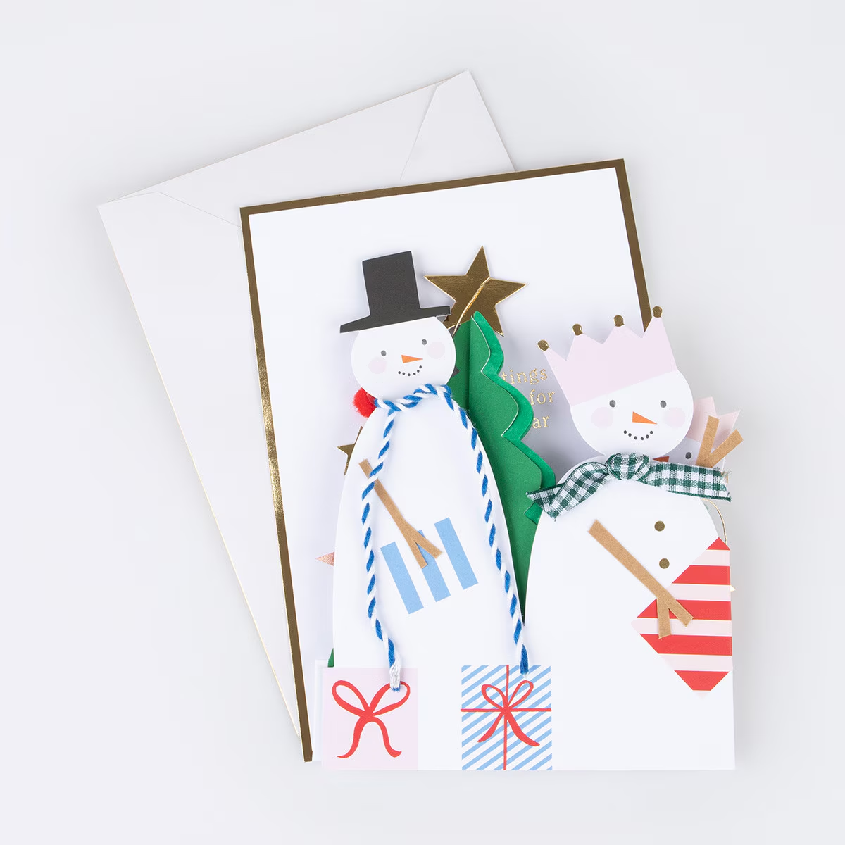 Snowman Christmas Card