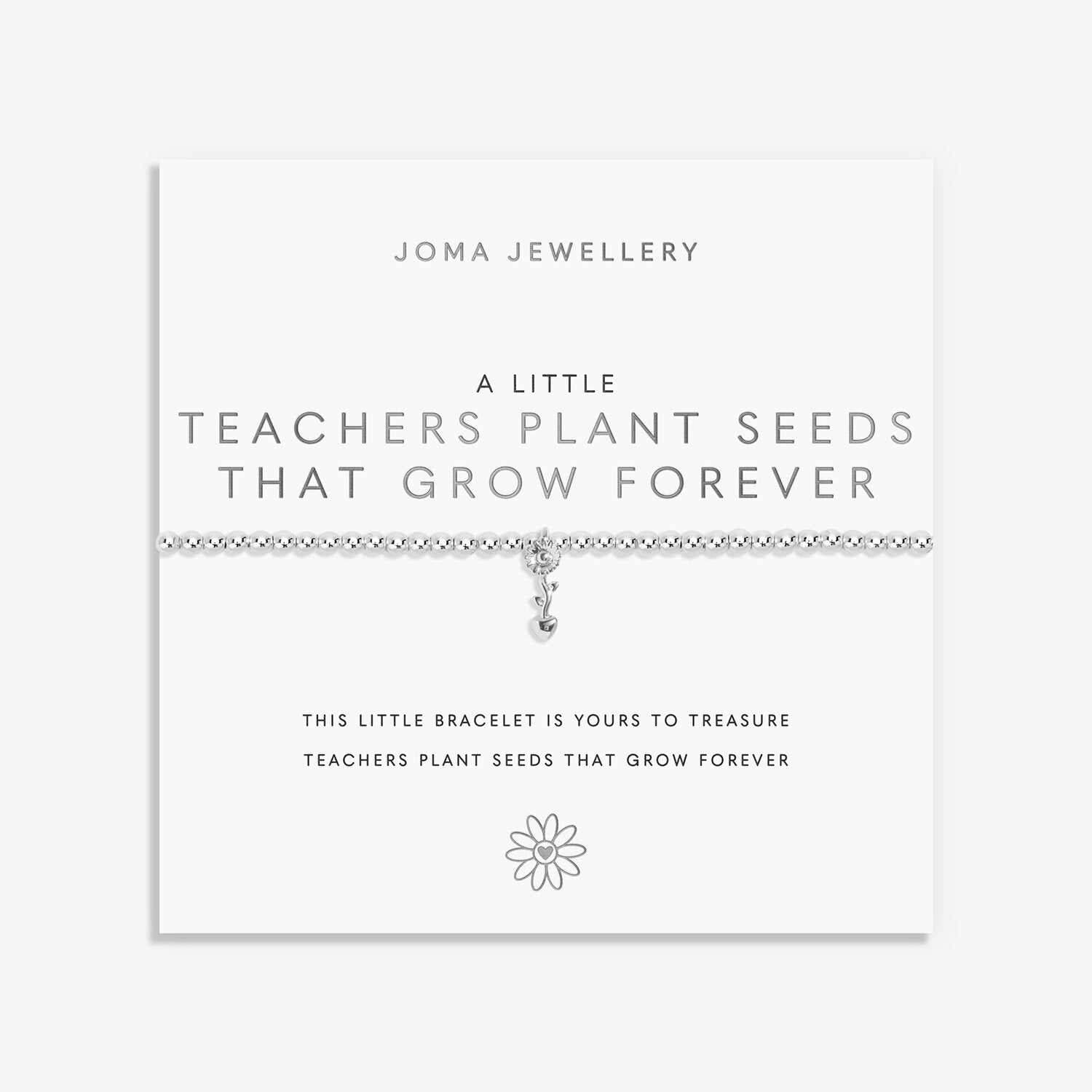 Teachers Plant Seeds Bracelet