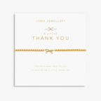 Thank You Bow Bracelet