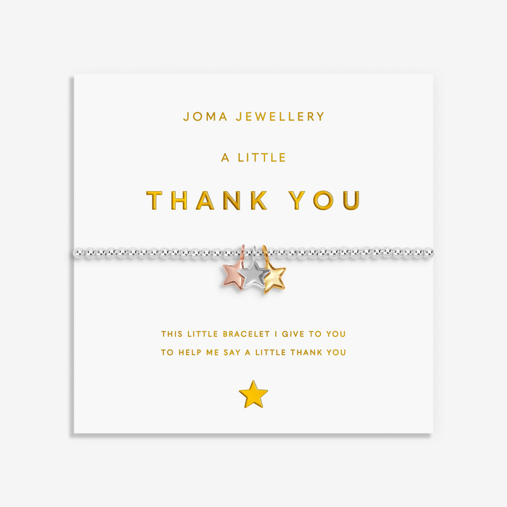 Thank You Charmed Bracelet