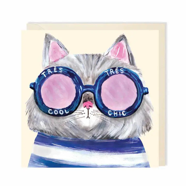 Très Chic Cat Card