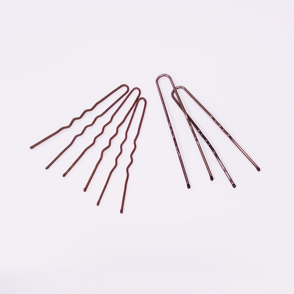 U-shaped  Hairpins Brown