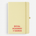 RAD Logo Pastel Notebook Pale Yellow