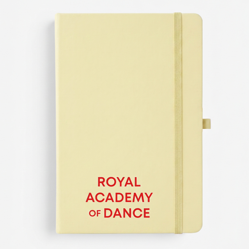 RAD Logo Pastel Notebook Pale Yellow