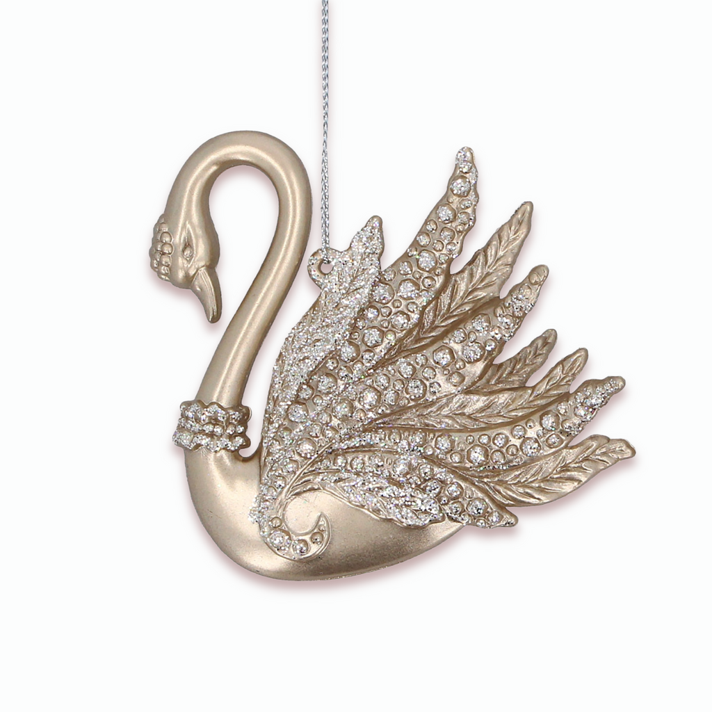 Pale Gold Swan Dec