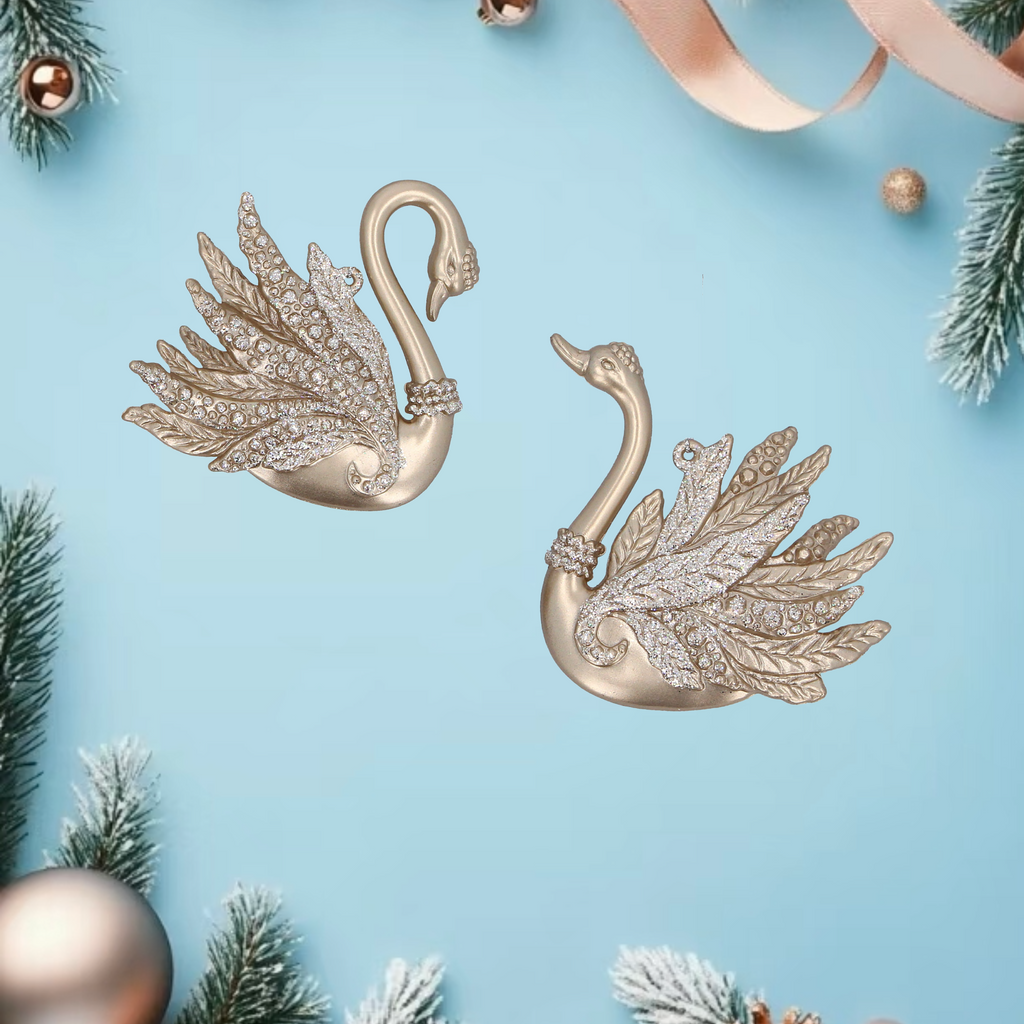 Pale Gold Swan Dec