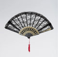 Lace Fan Black