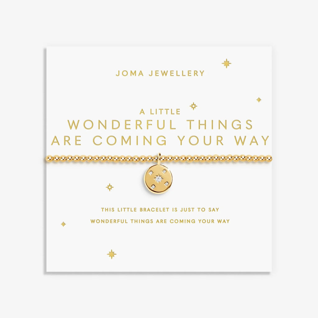 Wonderful Things Aer Coming Your Way Bracelet