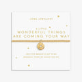 Wonderful Things Aer Coming Your Way Bracelet