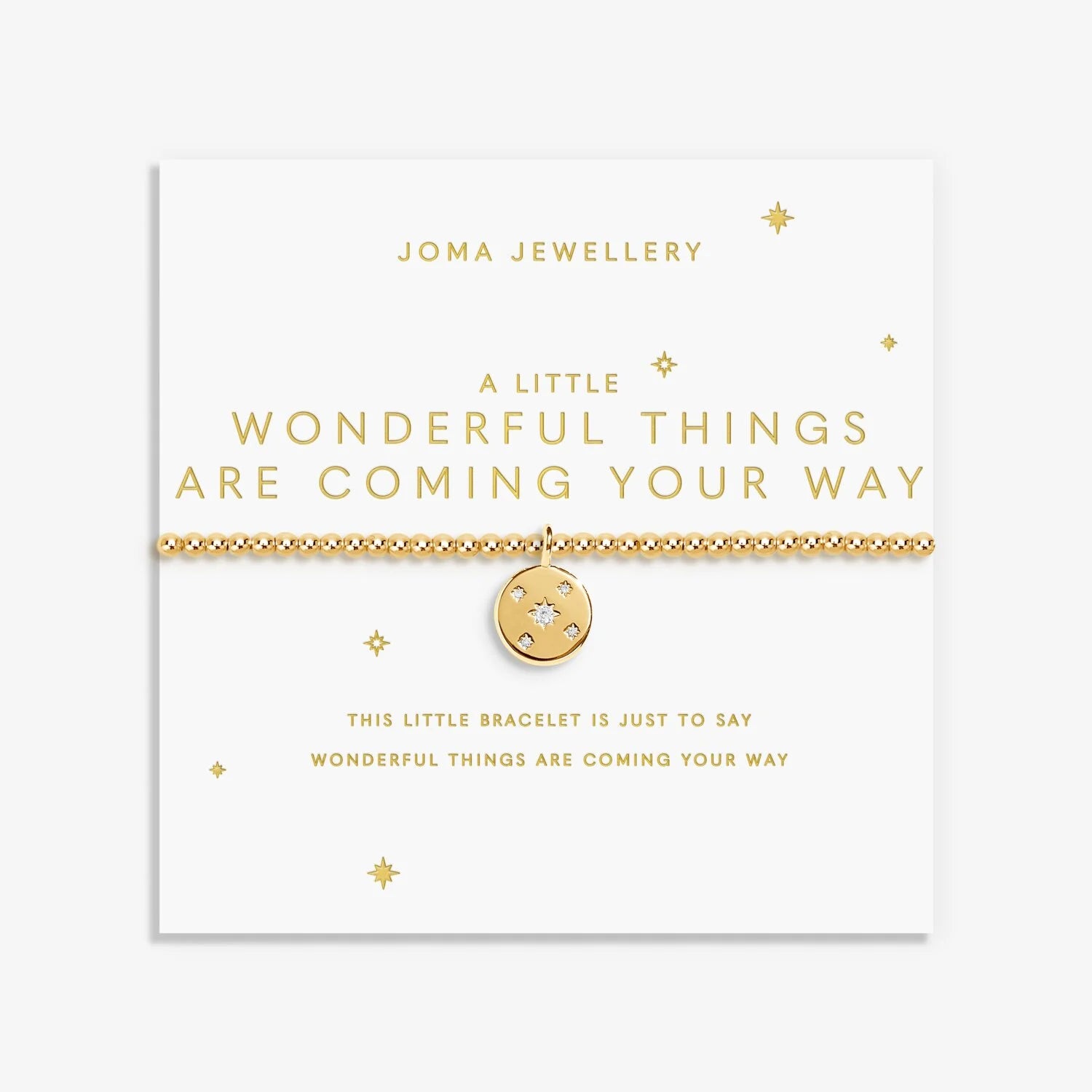 Wonderful Things Aer Coming Your Way Bracelet