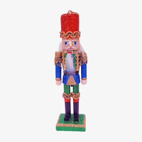 Wood Nutcracker Hanging Decoration