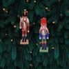 Wood Nutcracker Hanging Decoration