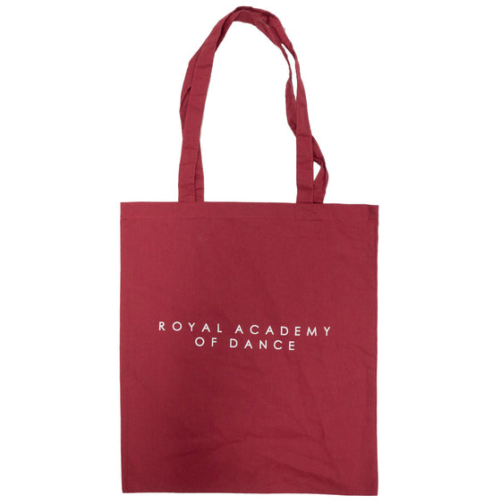 Royal Academy of Dance Totebag Cranberry
