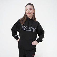  'Dance' Embroidered Hoodie Black