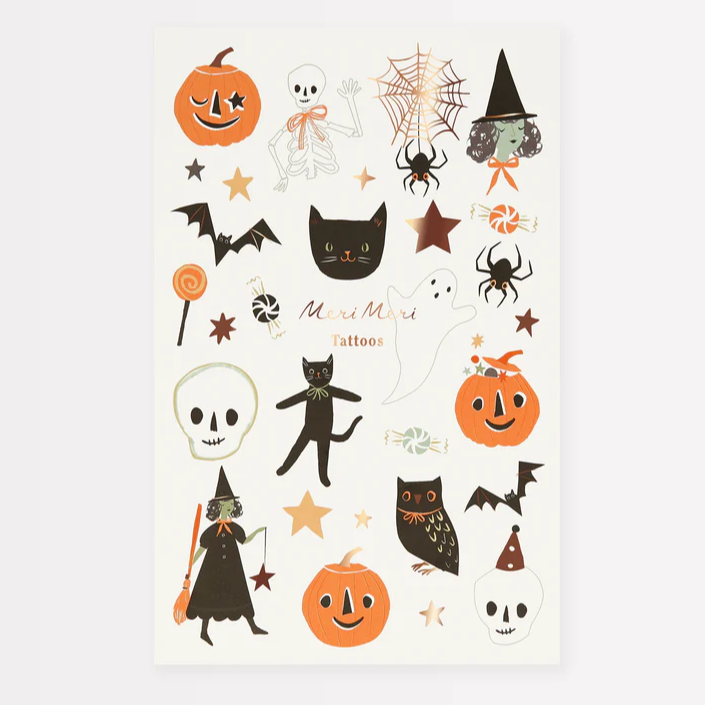 Halloween Temporary Tattoos