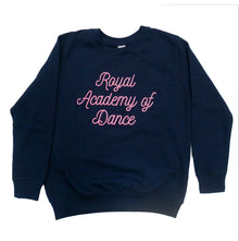  Royal Academy Of Dance Kids Embroidered Sweatshirt Navy