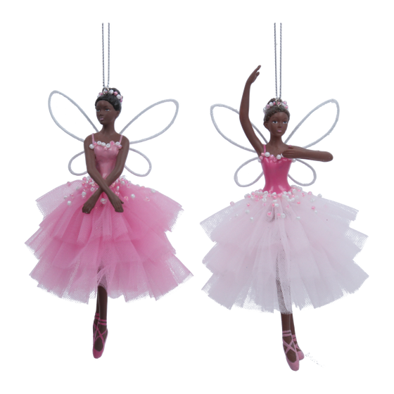 Pink Iridescent Fairy Ballerina