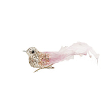  Glitter Bird Clip Pink Pink