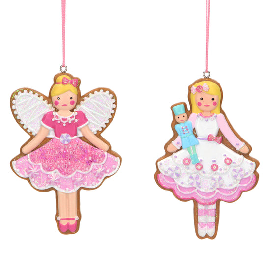 Gingerbread Fairy/ Girl Decoration