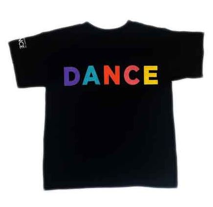 'DANCE' Childs T-Shirt Black