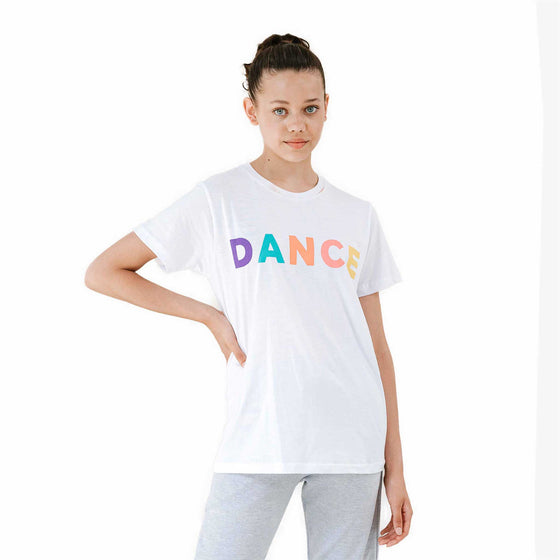 'DANCE' T-shirt White