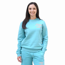  Organic Unisex Sweat Top Duck Egg Blue