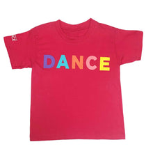  'DANCE' Childs T-Shirt Pink