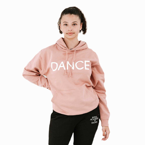 'DANCE' Hoodie Dusky Pink