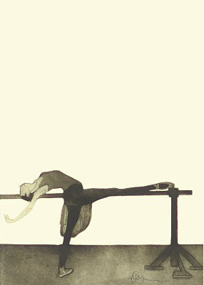 Debby Dancer Greeting Card