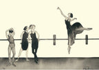 Pas De Quatre 2 Greeting Card